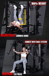 PMAX 4750 Dual Plate Loaded Multi Functional Smith Machine