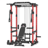 Destroyer M10 Home Gym Power Rack With Bench Combo